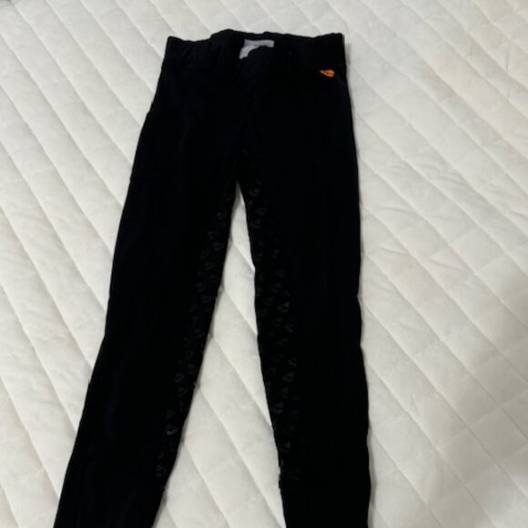 Aubrion Childs Albany Riding Tight 9-10 Black - Picture 1 of 4